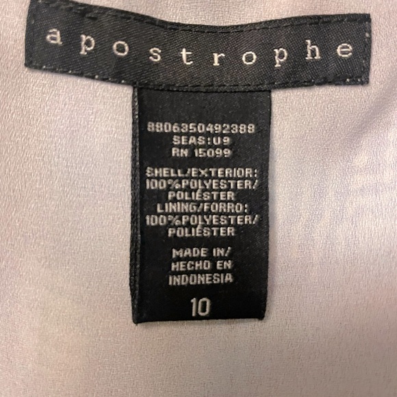 Apostrophe Blue and Cream Patterned Maxi Dress - Picture 10 of 10